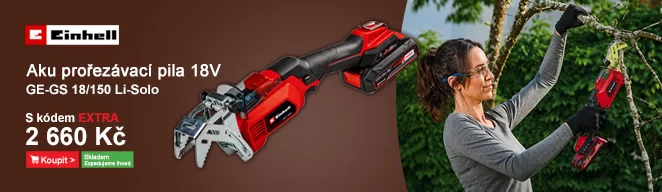 Aku prořezávací pila 18V/bez aku GE-GS 18/150 Li-Solo Einhell 34
