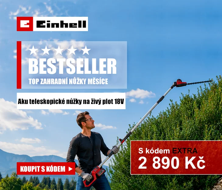 Aku teleskopické nůžky na živý plot 18V bez aku GC-HH 18/45 Li T