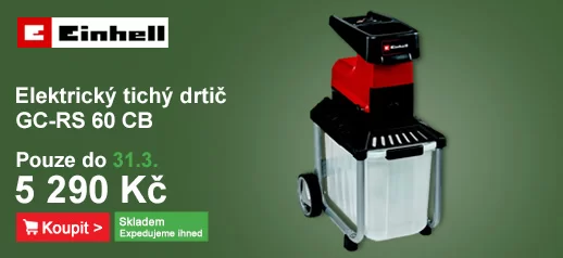 Elektrický tichý drtič GC-RS 60 CB Einhell 3430635