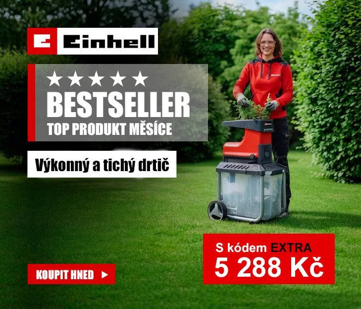 Elektrický tichý drtič GC-RS 60 CB Einhell 3430635