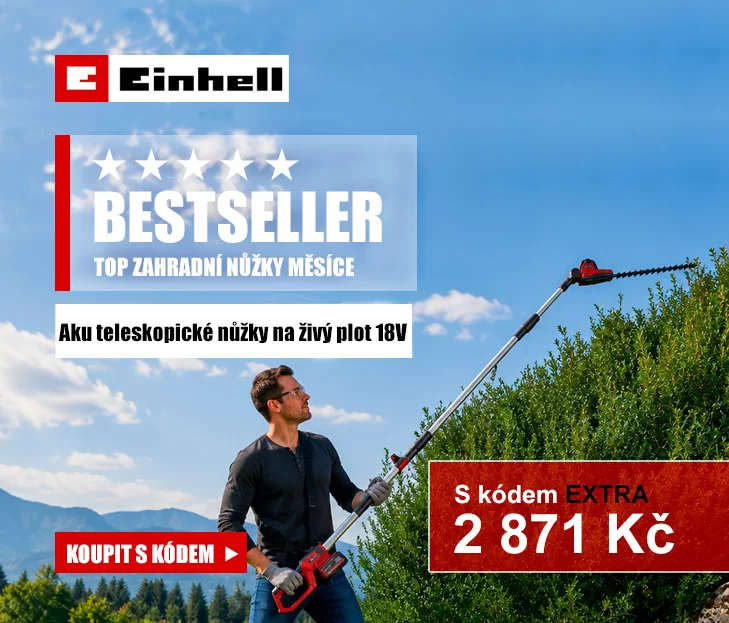 Aku teleskopické nůžky na živý plot 18V bez aku GC-HH 18/45 Li T