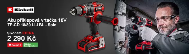 Aku příklepová vrtačka 18V/bez aku TP-CD 18/80 Li-i BL - Solo Ei