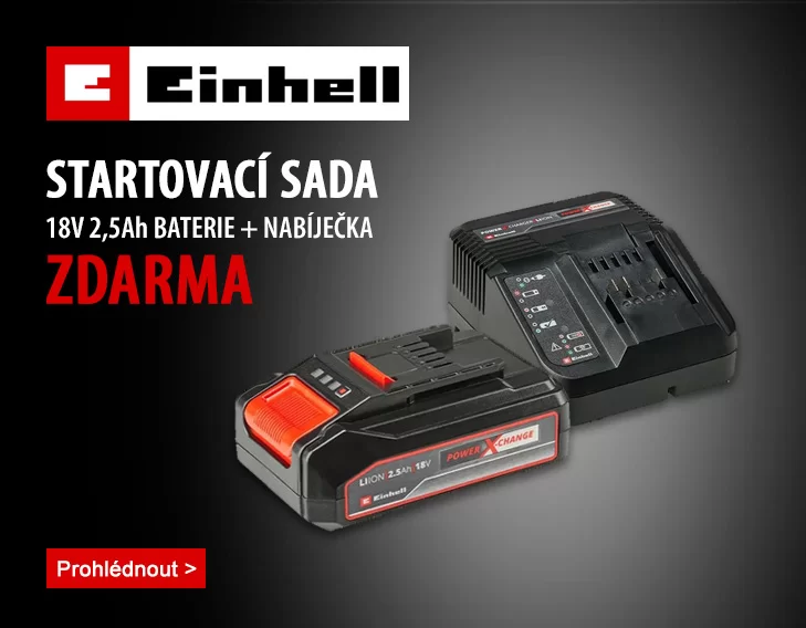Startovací set Einhell zdarma