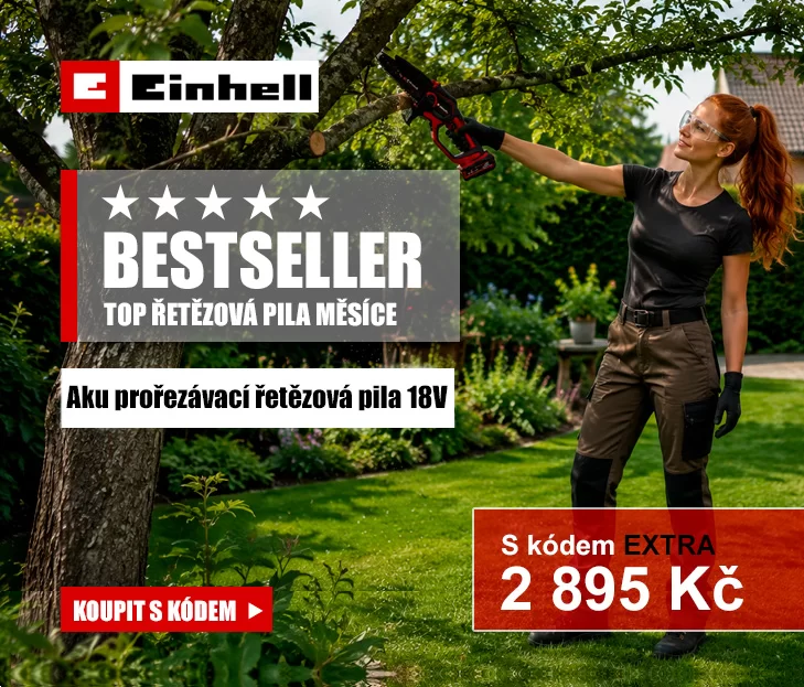 Aku prořezávací řetězová pila 18V/bez aku GP-PS 18/20 Li BL-Solo