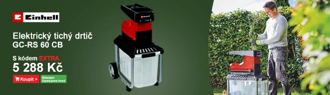 Elektrický tichý drtič GC-RS 60 CB Einhell 3430635