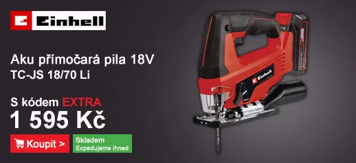 Aku přímočará pila 18V/2,5Ah TC-JS 18/70 Li Cordless Jig Saw Ein