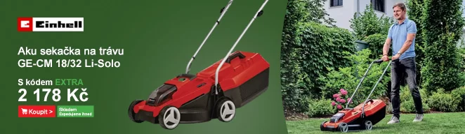 Aku sekačka na trávu 18V/bez aku GE-CM 18/32 Li-Solo Einhell 341