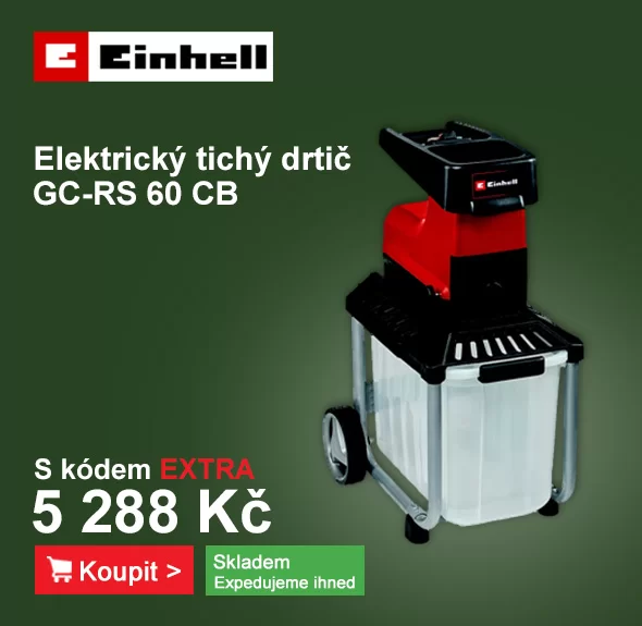Elektrický tichý drtič GC-RS 60 CB Einhell 3430635
