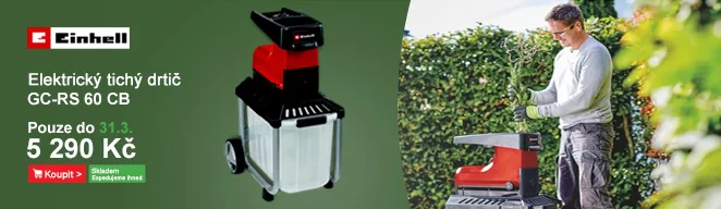 Elektrický tichý drtič GC-RS 60 CB Einhell 3430635