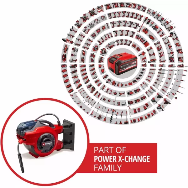 Aku naviják na hadici 18V bez aku GE-HR 18/30 Li-Solo Einhell 4173770