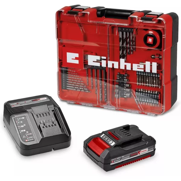 Aku šroubovák s příklepem 18V TE-CD 18/40 Li-i +64 (1x2,0Ah) Einhell 4514325