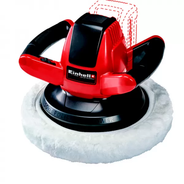 Aku leštička automobilu 18V/bez aku CE-CB 18/254 Li-Solo Einhell 2093301