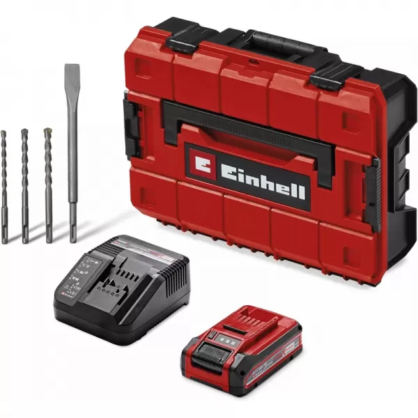 Aku vrtací kladivo 18V TP-HD 18/28 Li BL+4 (1x3,0Ah+) Einhell 4514274