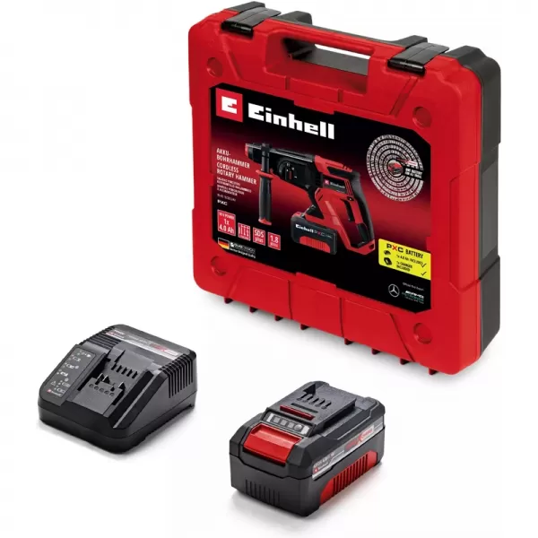 Aku vrtací kladivo 18V TE-HD 18/20 Li (1x4,0Ah) Einhell 4514299