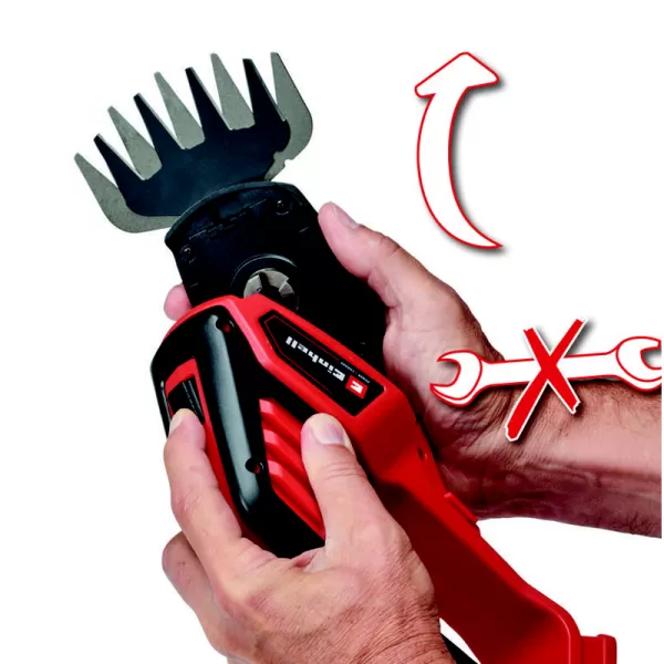 Aku nůžky na trávu a keře 18V/bez aku GE-CG 18/100 Li T-Solo Einhell 3410310