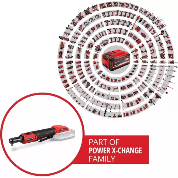 Aku ráčnový šroubovák 18V bez aku TE-RW 18/60 Li-Solo Einhell 4514320