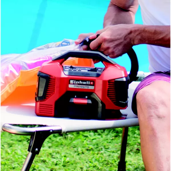 Aku hybridní kompresor 18V/bez aku PRESSITO Einhell 4020460