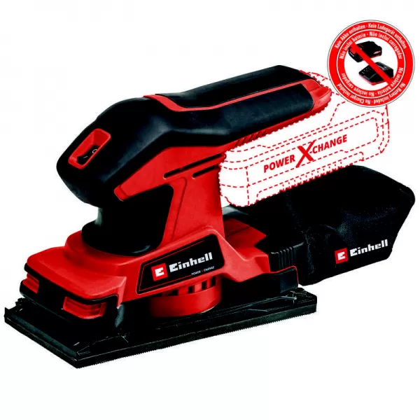 Aku vibrační bruska 18V/bez aku TC-OS 18/187 Li Solo Einhell 4460725