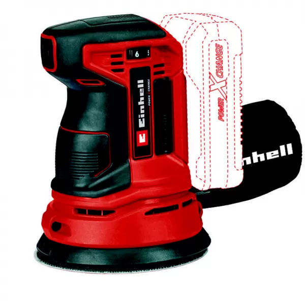 Aku excentrická bruska 18V/bez aku TE-RS 18 Li-Solo Einhell 4462010