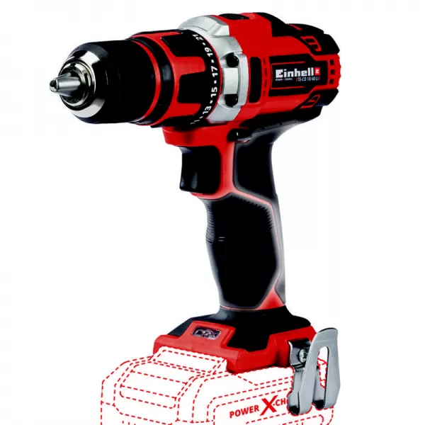 Aku vrtací šroubovák 18V/bez aku TE-CD 18/40 Li-Solo Einhell 4513925