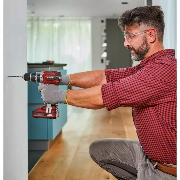 Aku příklepová vrtačka 18V 2x4,0Ah Einhell TP-CD 18/70 Li-i BL Kit