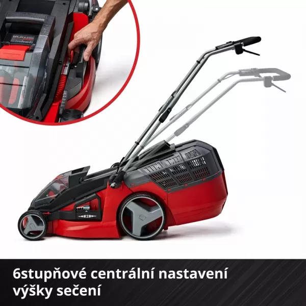 Aku sekačka na trávu 18V GE-CM 43 Li M Kit (2x4,0Ah) Einhell 3413130