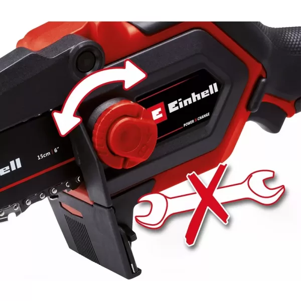 Aku prořezávací řetězová pila 18V bez aku Einhell GE-PS 18/15 Li Holster Kit