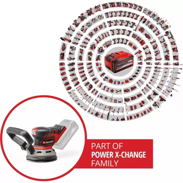 Aku excentrická bruska 18V/bez aku TP-RS 18/32 Li BL - Solo Einhell 4462020