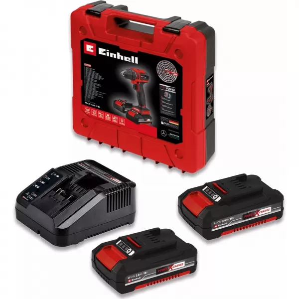 Aku vrtací šroubovák 18V/2x2,0 Ah TE-CD 18/40 Li BL Einhell 4513995