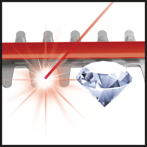 Aku nůžky na živý plot 18V/bez aku GC-CH 18/50 Li-Solo Einhell 3410945