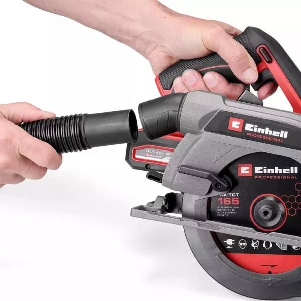 Aku ruční kotoučová pila 18V bez aku Einhell TP-CS 18/165 Li BL - Solo