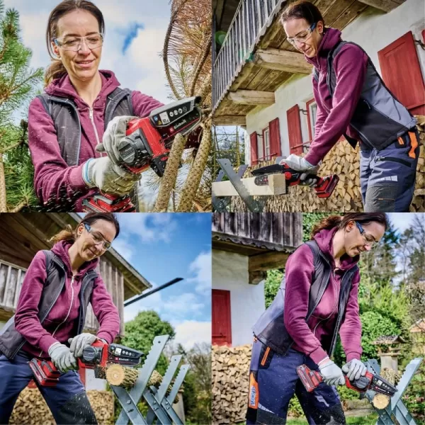 Aku prořezávací řetězová pila 18V/bez aku GE-PS 18/15 Li BL-Solo Einhell 4600040