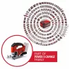 Aku přímočará pila 18V/bez aku TE-JS 18 Li-Solo Einhell 4321200