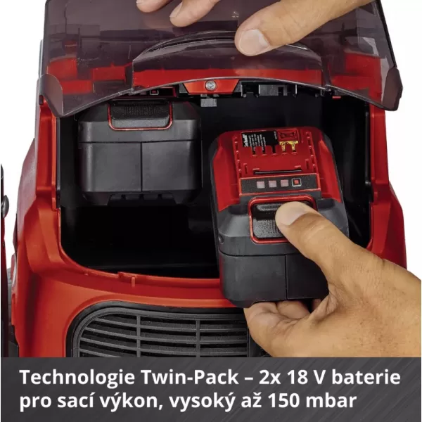 Aku vysavač na mokré a suché vysávání 36V/bez aku TE-VC 36/30 Li S-Solo Einhell 2347140