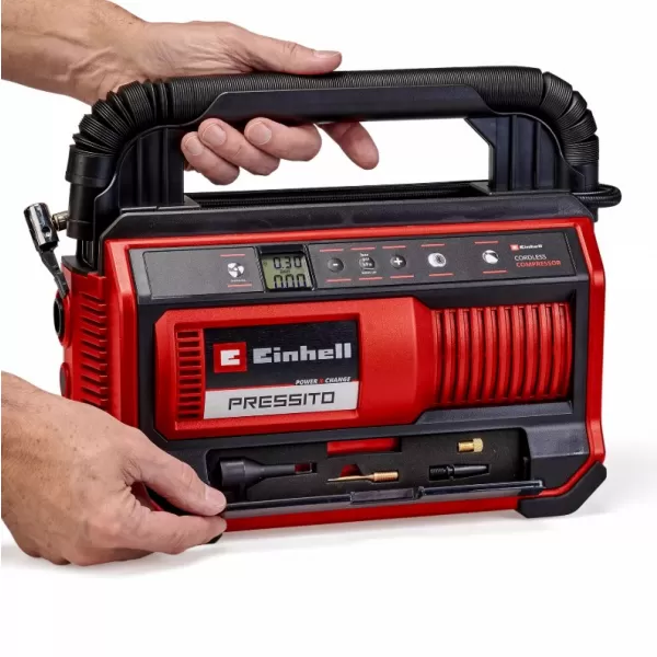 Aku kompresor 18V/bez aku PRESSITO 18/25 Einhell 4020420