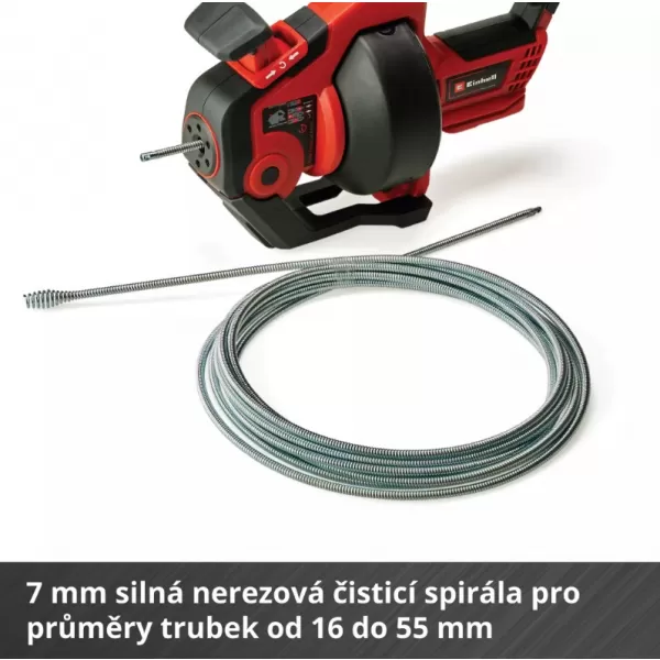 Aku čistič trubek 18V/bez aku TE-DA 18/760 Li Solo Einhell 4514160