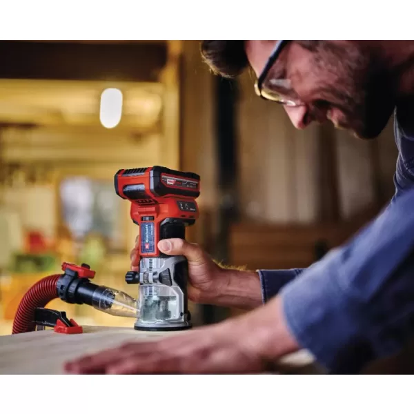 Aku ohraňovací frézka 18V/bez aku TP-ET 18 Li BL - Solo Einhell 4350412